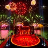 Carmen Lights Up Sydney Harbour
