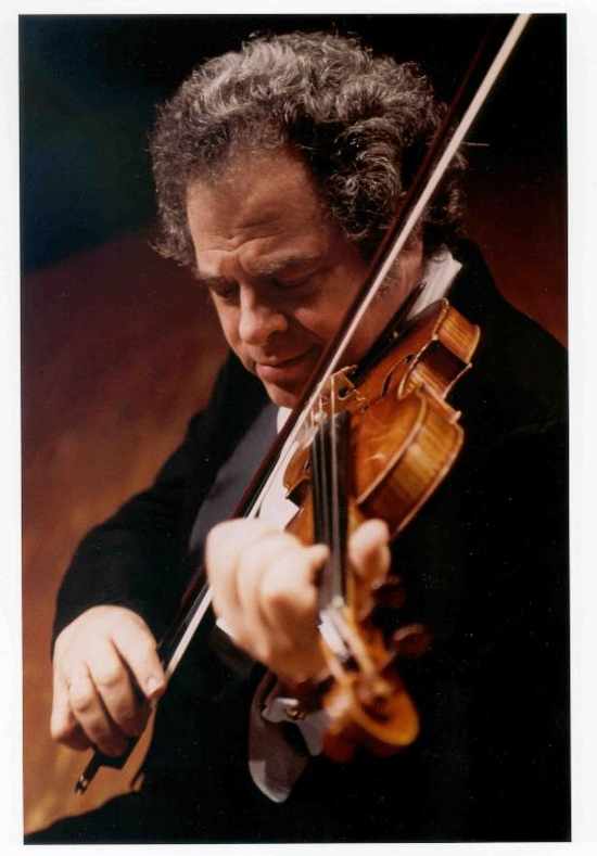 Violin virtuoso Itzhak Perlman