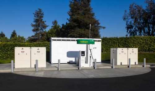 New station on Honda R&D Americas' Torrance, California campus built in anticipation of Honda's next-generation fuel cell electric vehicle, due in 2015.