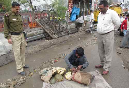 Poacher with Stolen Turtles