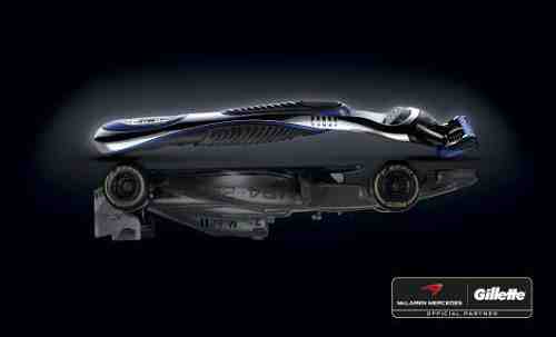 Gillette and McLaren Mercedes Launch Marketing Campaign