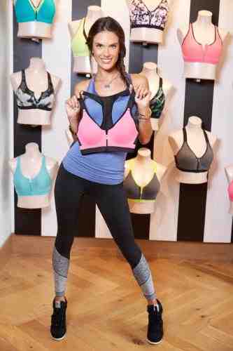 Victoria's Secret Supermodel Alessandra Ambrosio's Sport Bra