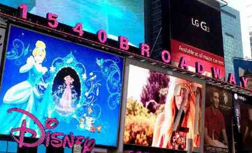 Times Square Goes Pink for Breast Cancer Awareness Month