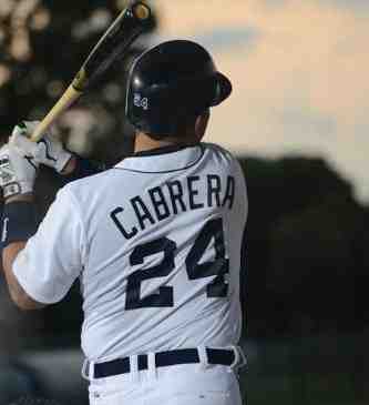 Baseball MVP Miguel Cabrera