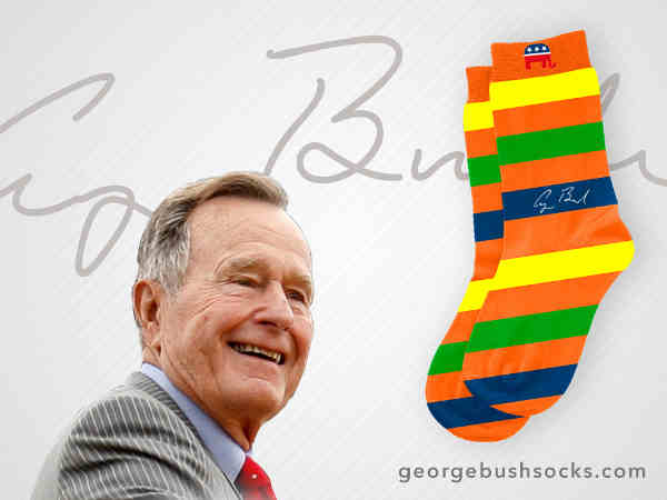 George Bush Socks