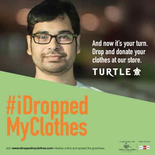 #idroppedmyclothes
