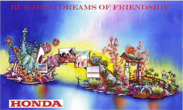 Honda Building Dreams of Friendship in Rose Parade