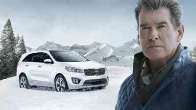 Pierce Brosnan Stars in Kia Super Bowl Commercial