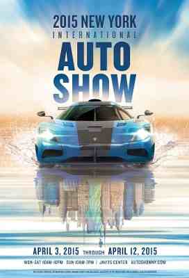 New York Auto Show Unveils 2015 Poster Artwork