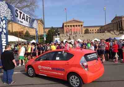 Run for Clean Air with Toyota Hybrids