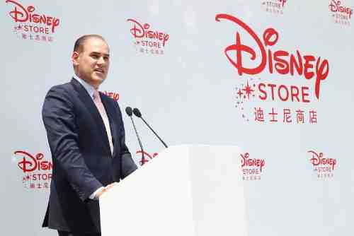 Paul Candland, President of The Walt Disney Company, Asia delivers opening speech