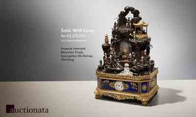 Chinese Clock Sells for 3.37 Million EUR