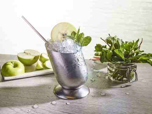 World Class cocktail - the Smokey Apple Julep
