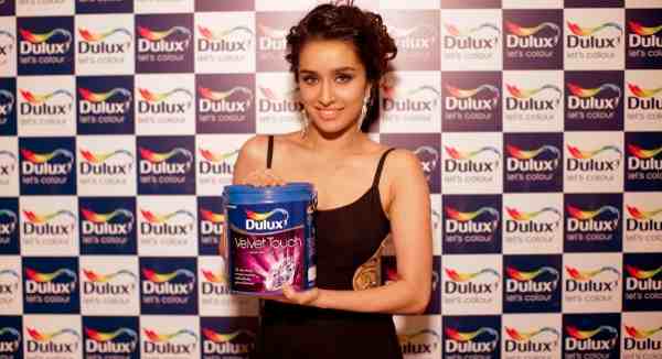 Shraddha Kapoor New Face of Dulux Paints
