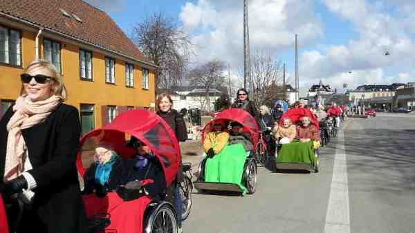 First "Cycling Without Age" Event for Elders