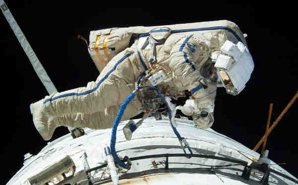Russian Cosmonauts Set for Spacewalk on NASA TV