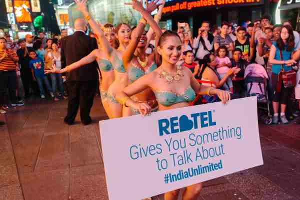 Nude Rebtel Desi Dancers Take Over Times Square
