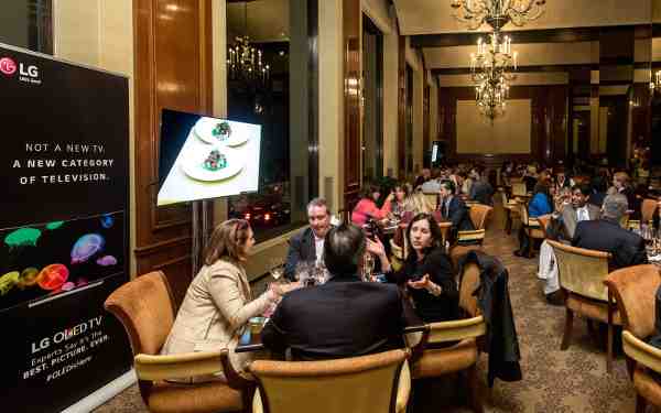 LG Brings Future of Television to Food Festival
