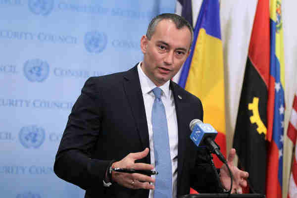 Special Coordinator for the Middle East Peace Process, Nickolay Mladenov. UN Photo/Devra Berkowitz