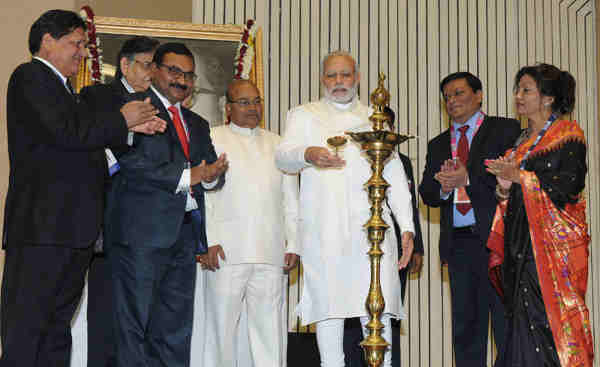 Narendra Modi Opens Conference of Dalit Entrepreneurs
