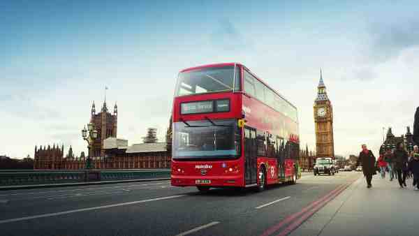 London Gets All-Electric Double-Decker Buses
