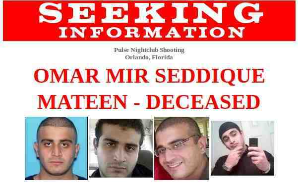 FBI Seeks Information on Orlando Shooting Case