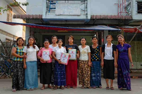 Women entrepreneurs in Myanmar. Photo: UN, ILO