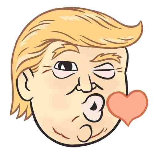 Emoji Form of Donald Trump