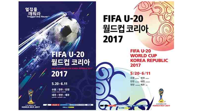 FIFA U-20 World Cup Korea Republic 2017 Posters