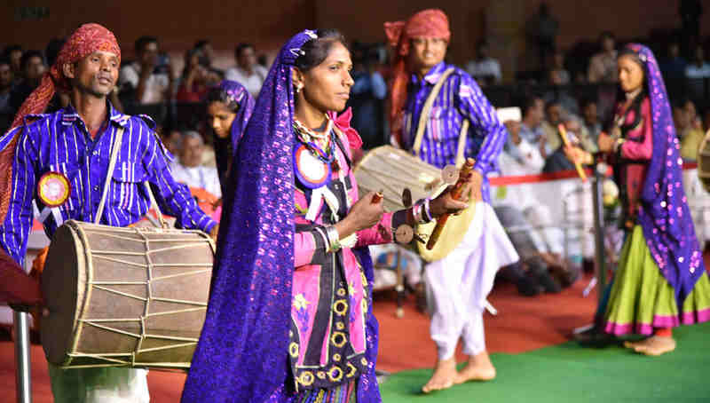 Glimpses of Carnival parade at the inauguration of the National Tribal Carnival-2016, in New Delhi on October 25, 2016