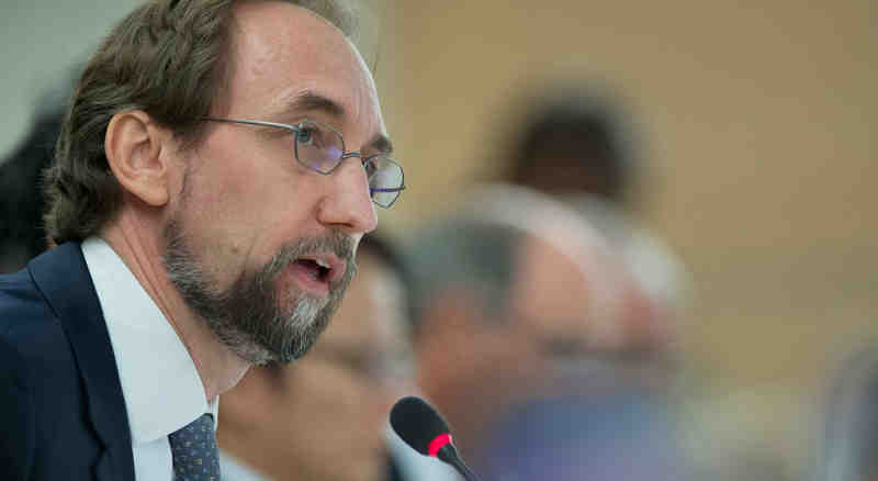 Zeid Ra'ad Al Hussein, UN High Commissioner for Human Rights. UN Photo/Jean-Marc Ferré