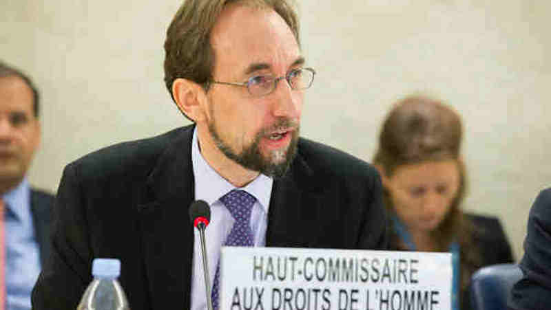 High Commissioner for Human Rights Zeid Ra’ad Al Hussein. UN Photo/Pierre Albouy