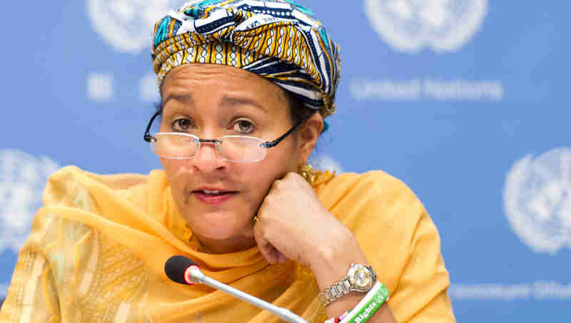 Amina J. Mohammed of Nigeria. UN Photo / Mark Garten