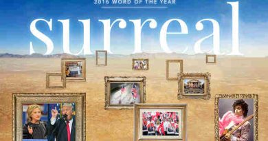 Merriam-Webster's Word of the Year 2016: Surreal