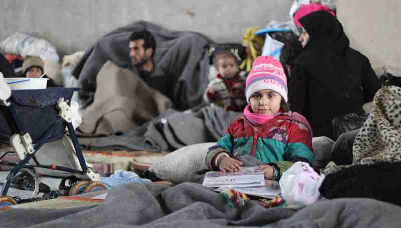 UNICEF Reports Winter Threat to Children in the Middle East
