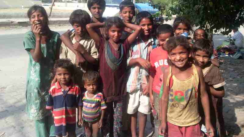 Poor Children in India. Photo: Rakesh Raman