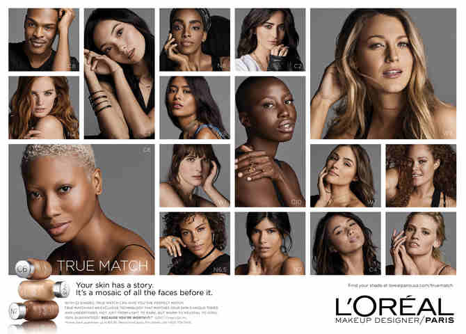 L'Oréal Paris Debuts True Match Campaign: Your Skin, Your Story