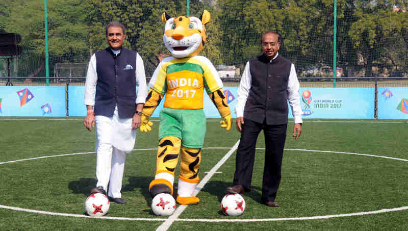 Mascot Unveiled for FIFA Under 17 World Cup India - Raman Media Network