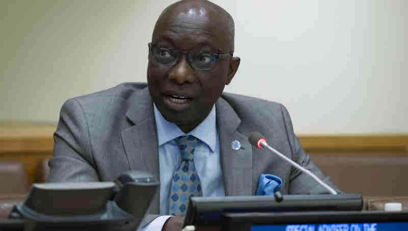 Special Advisor to the Secretary-General on the Prevention of Genocide Adama Dieng. UN Photo/Manuel Elias