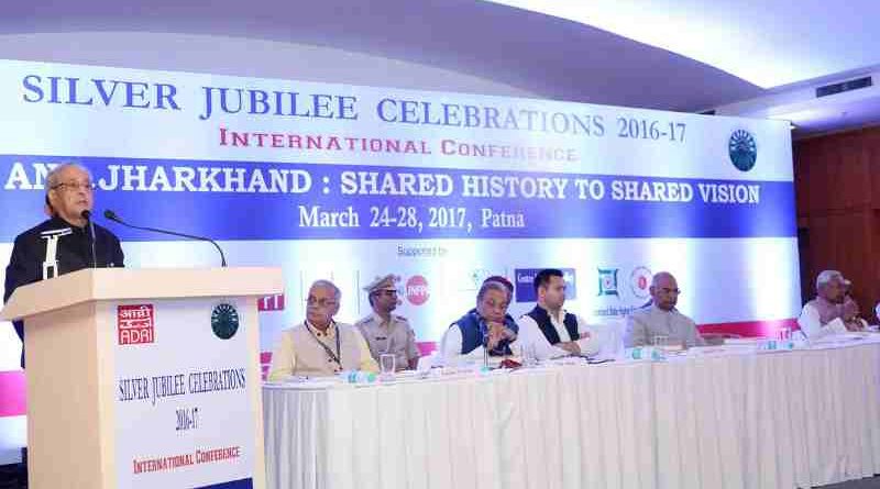 President Mukherjee inaugurated a Conference on “Bihar and Jharkhand: Shared History to Shared Vision” in Patna on March 24, 2017