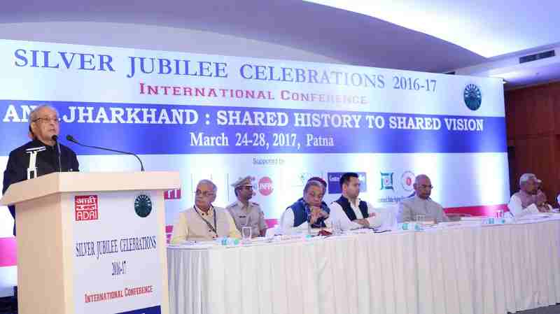 President Mukherjee inaugurated a Conference on “Bihar and Jharkhand: Shared History to Shared Vision” in Patna on March 24, 2017