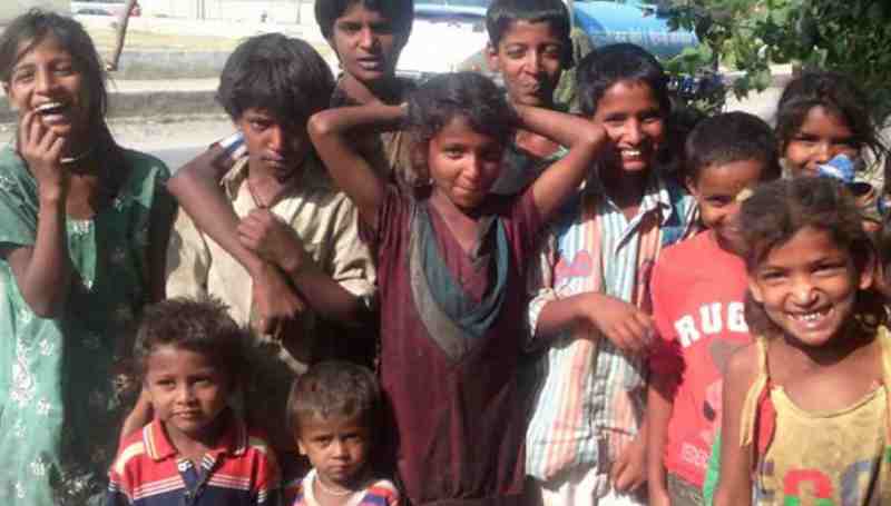 Poor Children in India. Photo: Rakesh Raman