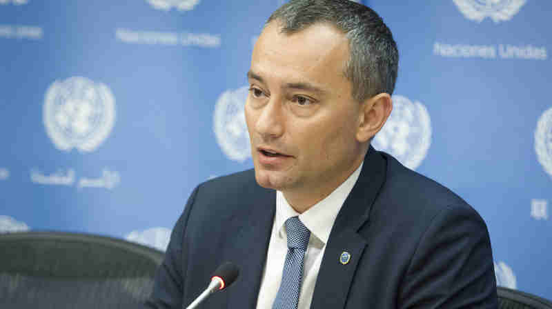 Nickolay Mladenov, UN Special Coordinator for the Middle East Peace Process. (file) UN Photo / Loey Felipe