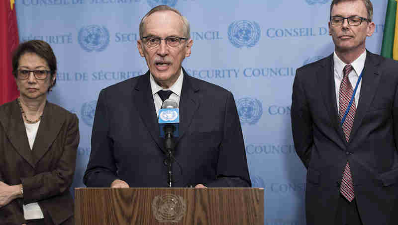 Edmond Mulet, Head of the Security Council Joint Investigative Mechanism on Chemical Weapon Use in Syria. Photo: UN Photo/ Mark Garten