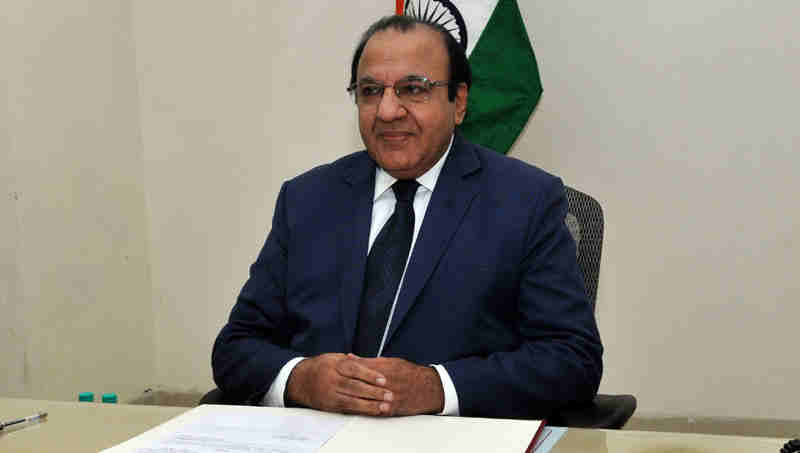 Achal Kumar Joti taking charge as the Chief Election Commissioner of India (CEC), in New Delhi on July 06, 2017