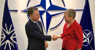 Ambassador Kurt Volker with NATO Deputy Secretary General Rose Gottemoeller. Photo: NATO