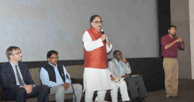 The Minister of State for Human Resource Development, Dr. Mahendra Nath Pandey addressing at the launch of the National Anthem Video in Sign Language, in New Delhi on August 10, 2017.