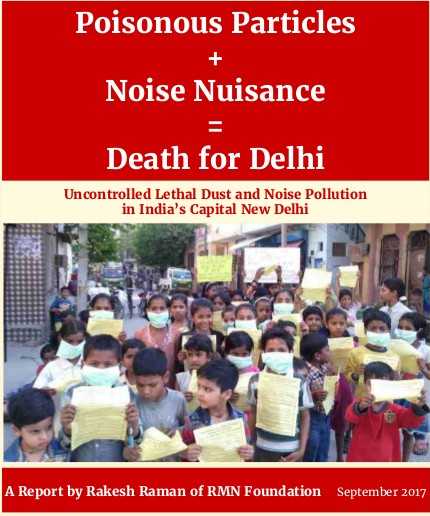 Report on Pollution in Delhi