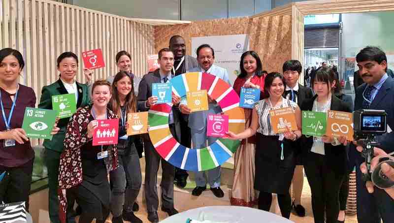 India's Minister of Environment, Forest and Climate Change, Harsh Vardhan attending the meeting of Conference of Parties (COP-23) at Bonn in Germany. Photo: Harsh Vardhan