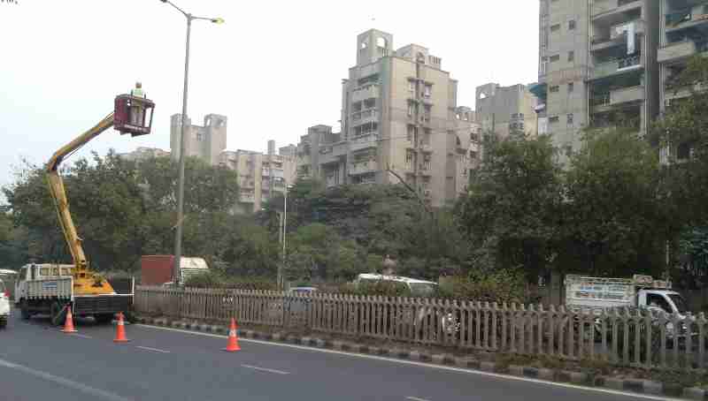 A group housing area in New Delhi, India. Photo: Rakesh Raman / RMN News Service